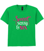 Sweet Sassy & Six t-shirt in irish green