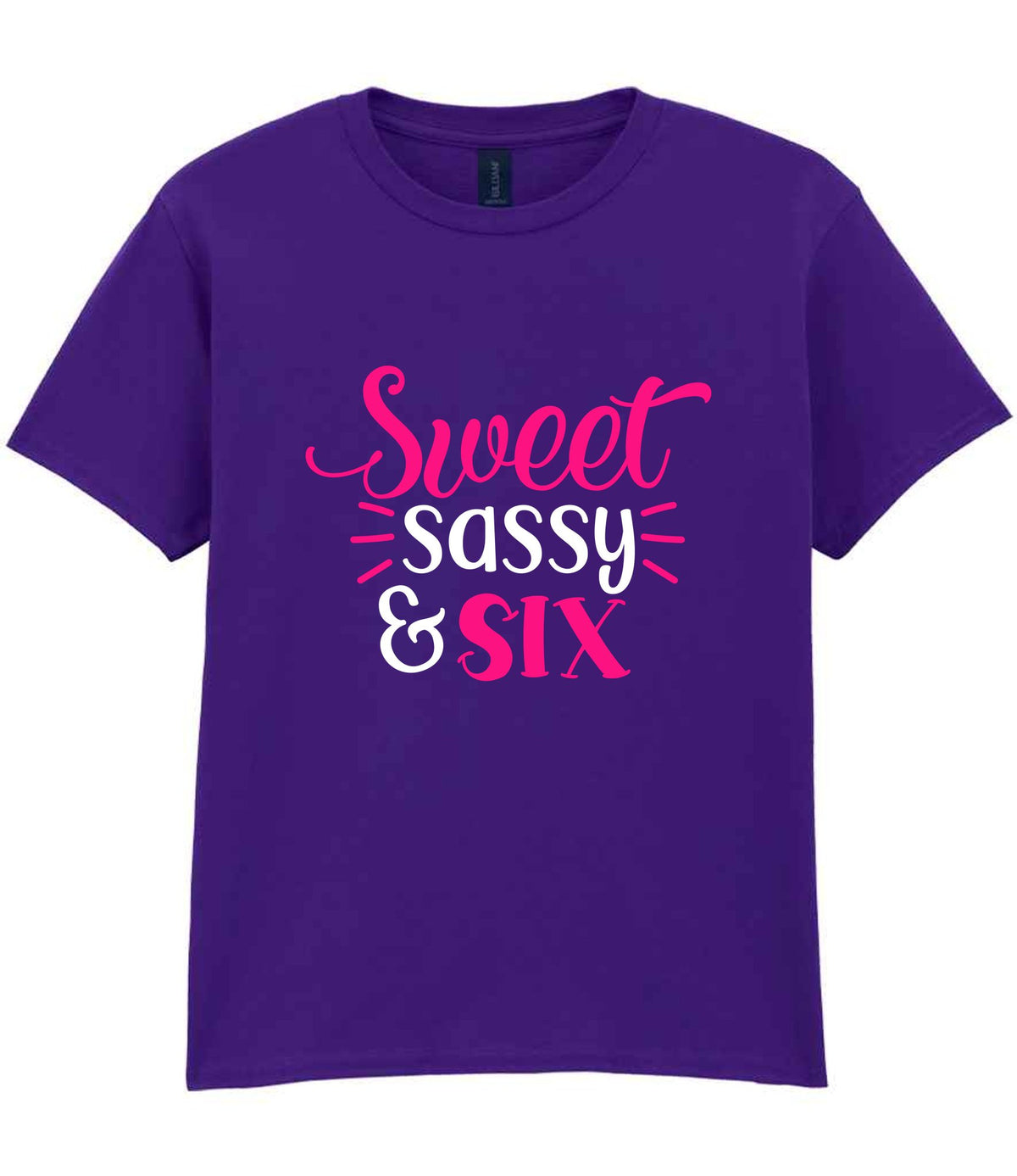 Sweet Sassy & Six t-shirt in purple