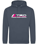 Tearing Round Donegal hoodie in airforce blue