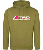 Tearing Round Donegal hoodie in khaki