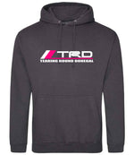 Tearing Round Donegal hoodie in storm grey