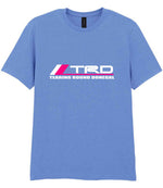 Tearing Round Donegal t-shirt in carolina blue