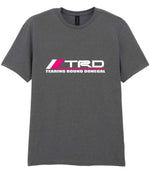 Tearing Round Donegal t-shirt in charcoal
