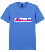 Tearing Round Donegal t-shirt in heather royal