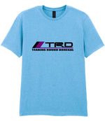 Tearing Round Donegal t-shirt in sky blue