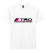 Tearing Round Donegal t-shirt in white