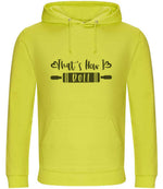 Thats How I Roll hoodie in citrus
