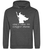 Thats What Im Tolkien About hoodie in charcoal