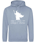 Thats What Im Tolkien About hoodie in dusty blue