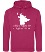 Thats What Im Tolkien About hoodie in hot pink