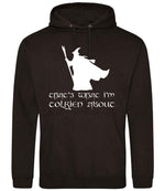 Thats What Im Tolkien About hoodie in jet black