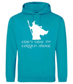 Thats What Im Tolkien About hoodie in lagoon blue