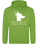 Thats What Im Tolkien About hoodie in lime green