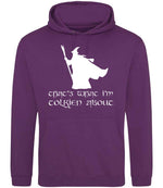 Thats What Im Tolkien About hoodie in magenta magic