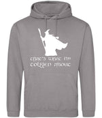 Thats What Im Tolkien About hoodie in platinum grey
