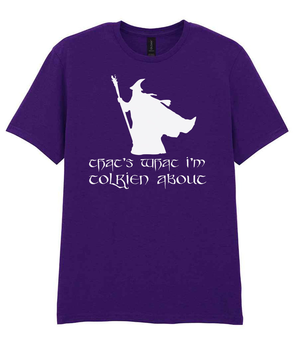 Thats What Im Tolkien About t-shirt in fan dark purple
