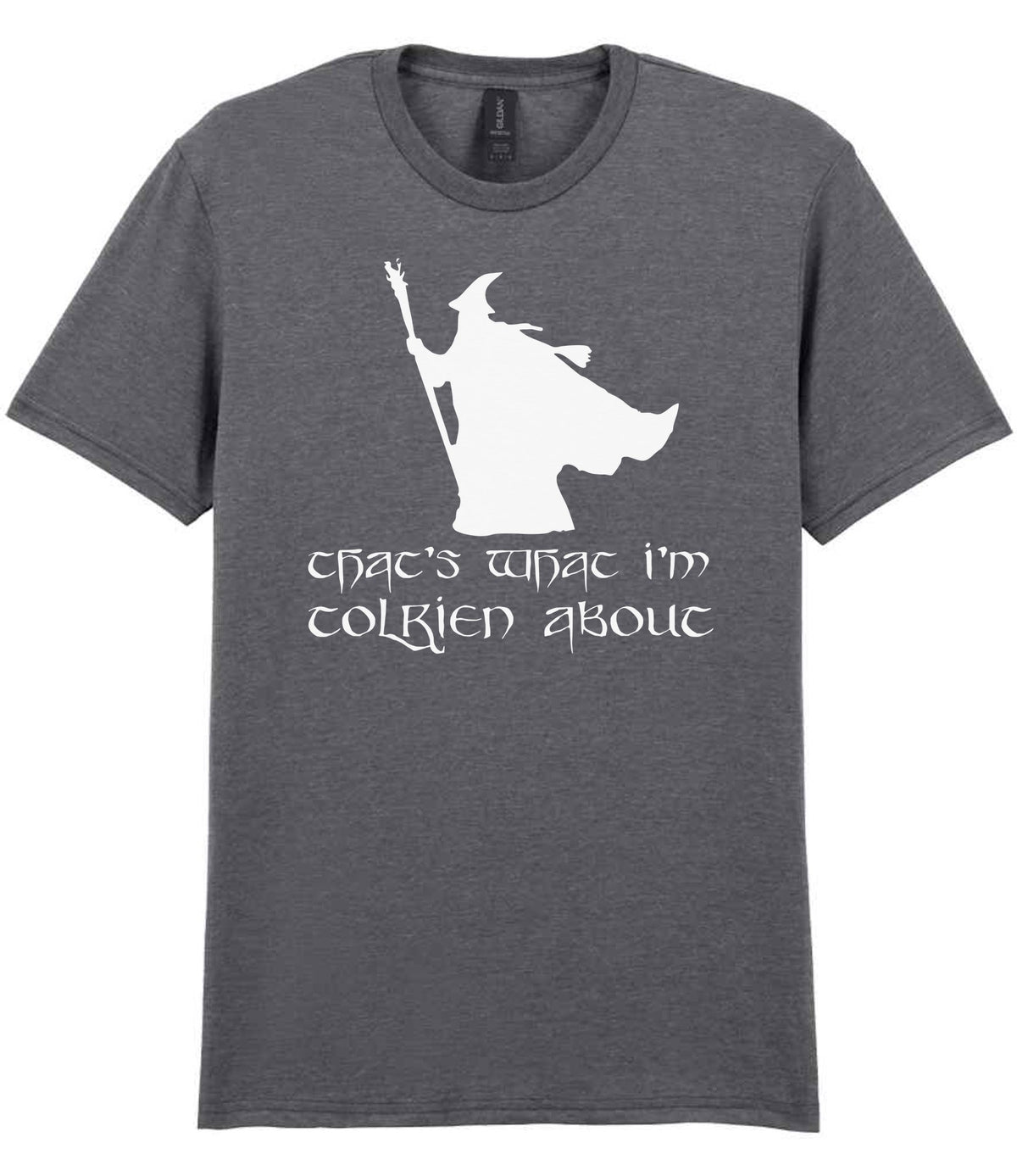 Thats What Im Tolkien About t-shirt in graphite heather
