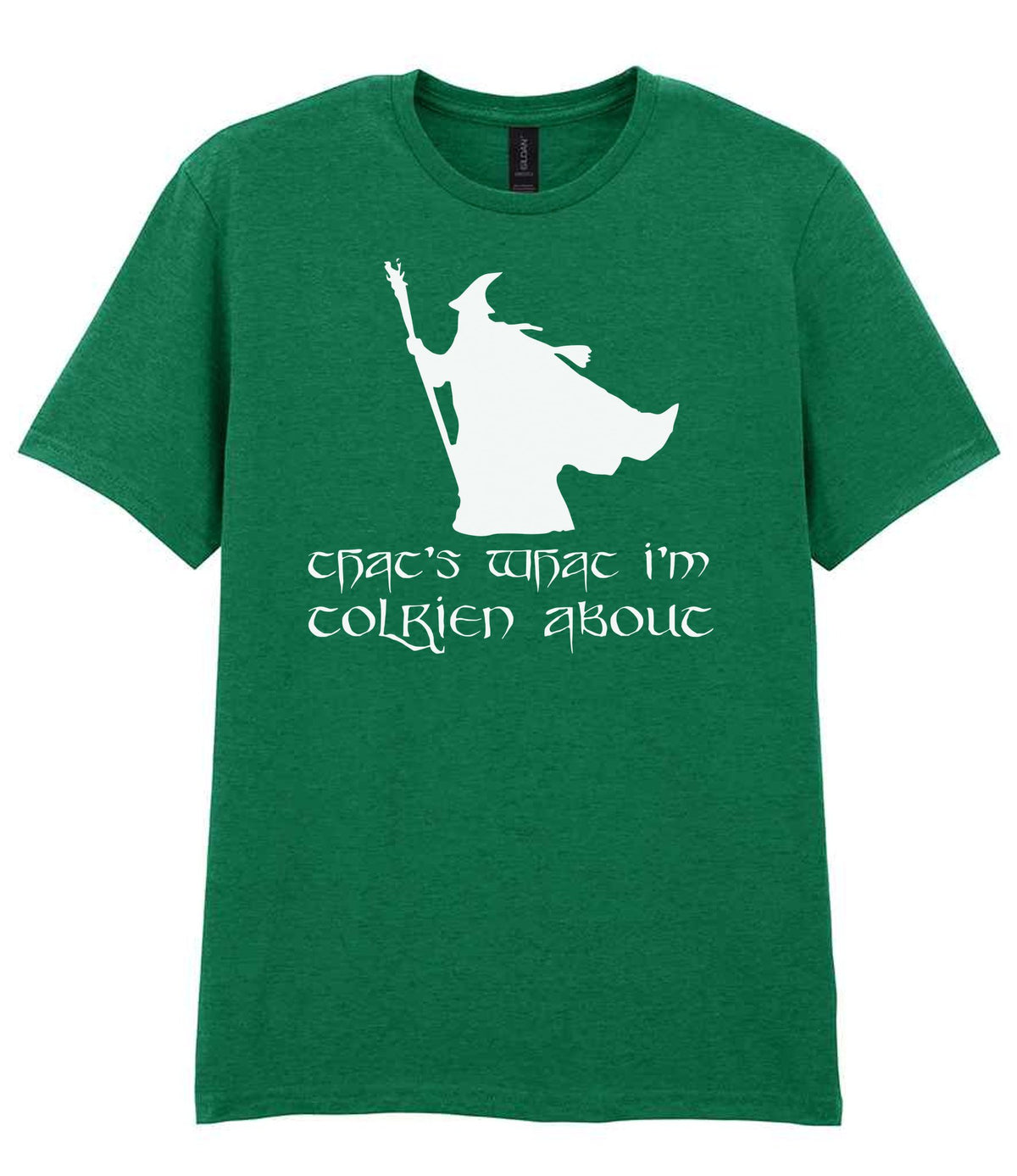 Thats What Im Tolkien About t-shirt in kelly green