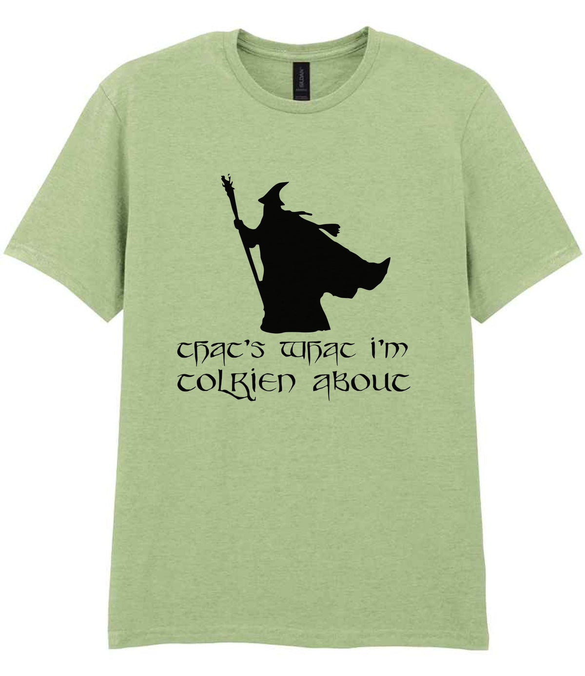 Thats What Im Tolkien About t-shirt in pistachio