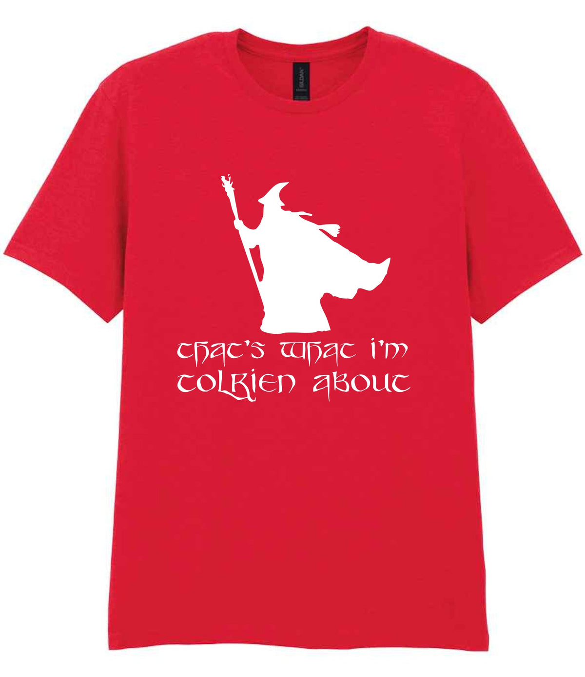 Thats What Im Tolkien About t-shirt in red