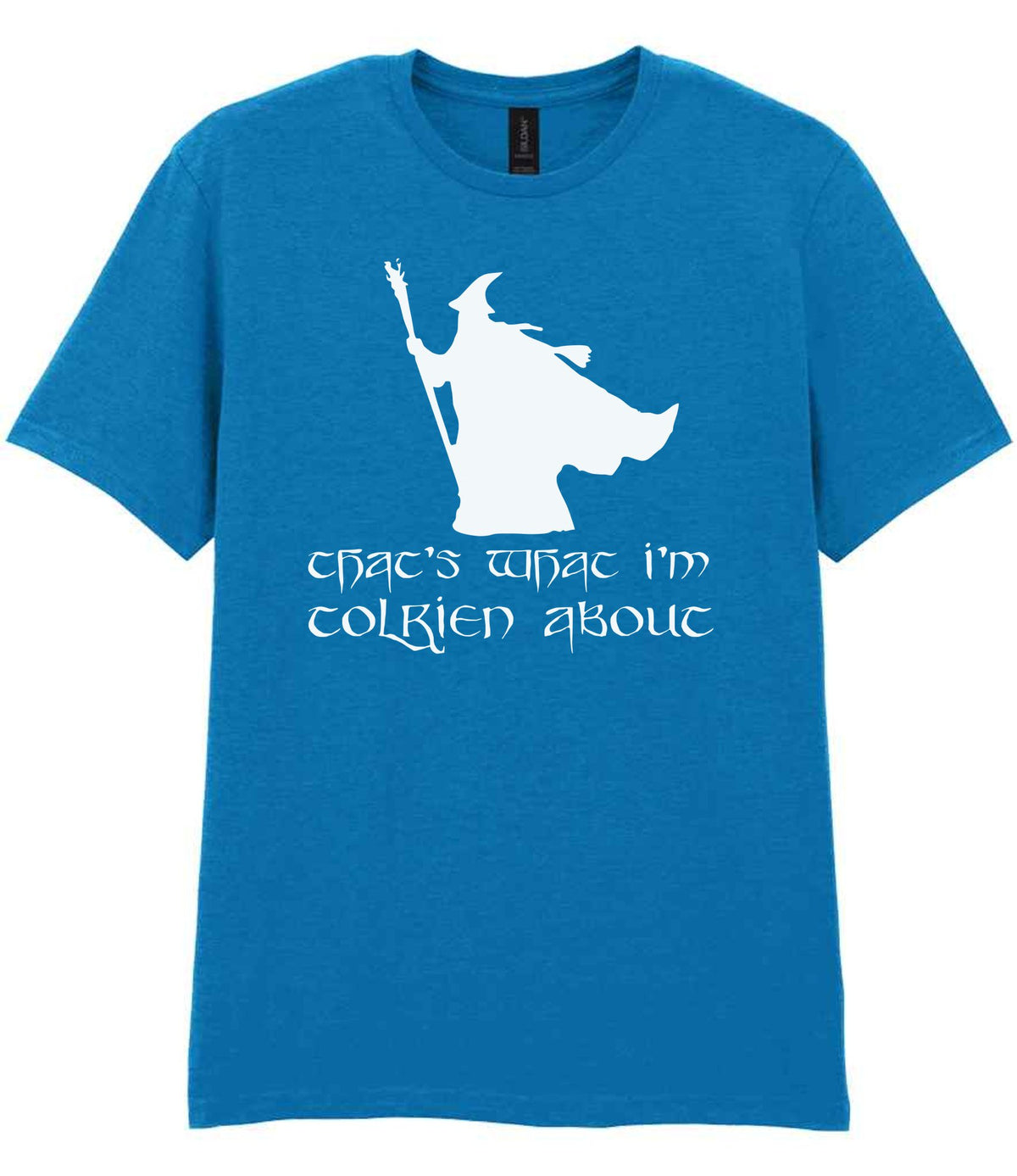 Thats What Im Tolkien About t-shirt in sapphire blue