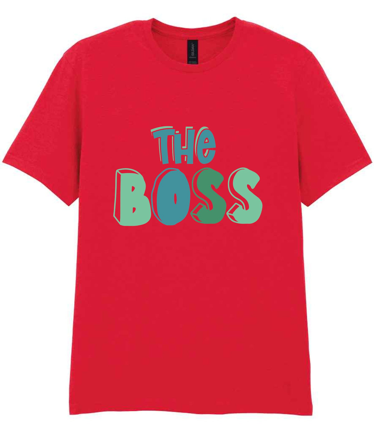 The Boss t-shirt in red