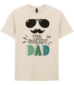 The Coolest Dad t-shirt in natural