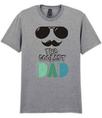 The Coolest Dad t-shirt in sport grey