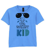 The Coolest Kid t-shirt in carolina blue