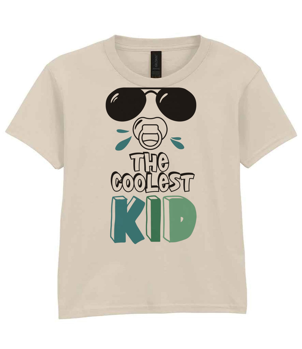 The Coolest Kid t-shirt in sand
