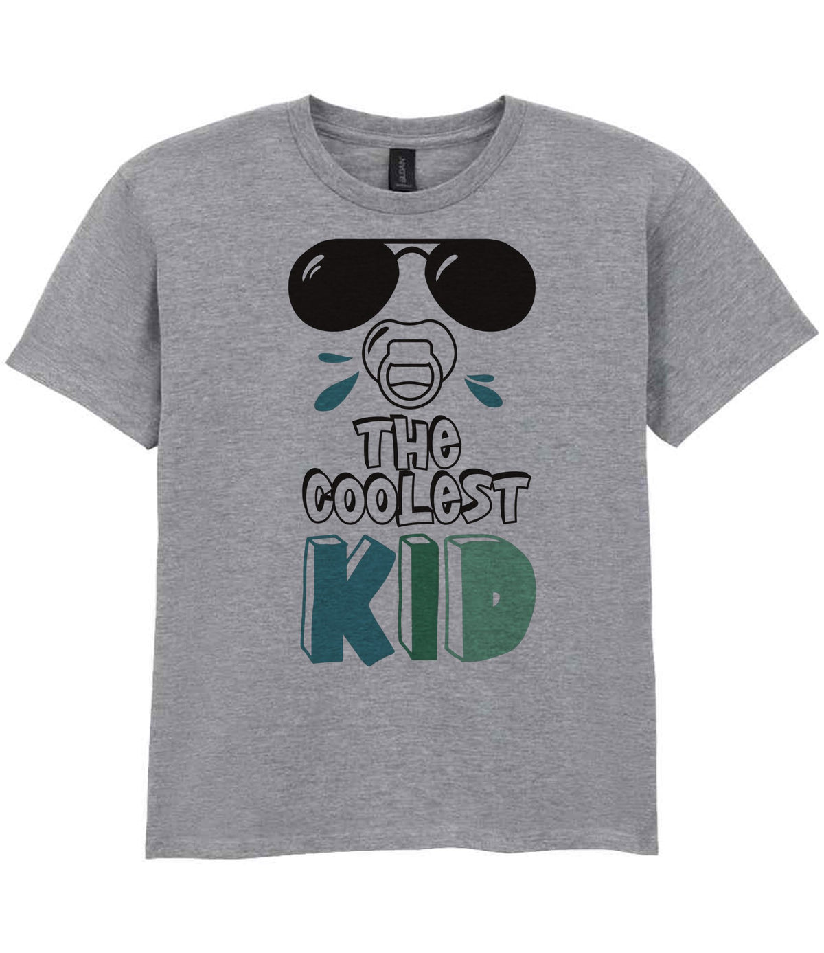 The Coolest Kid t-shirt in sport grey