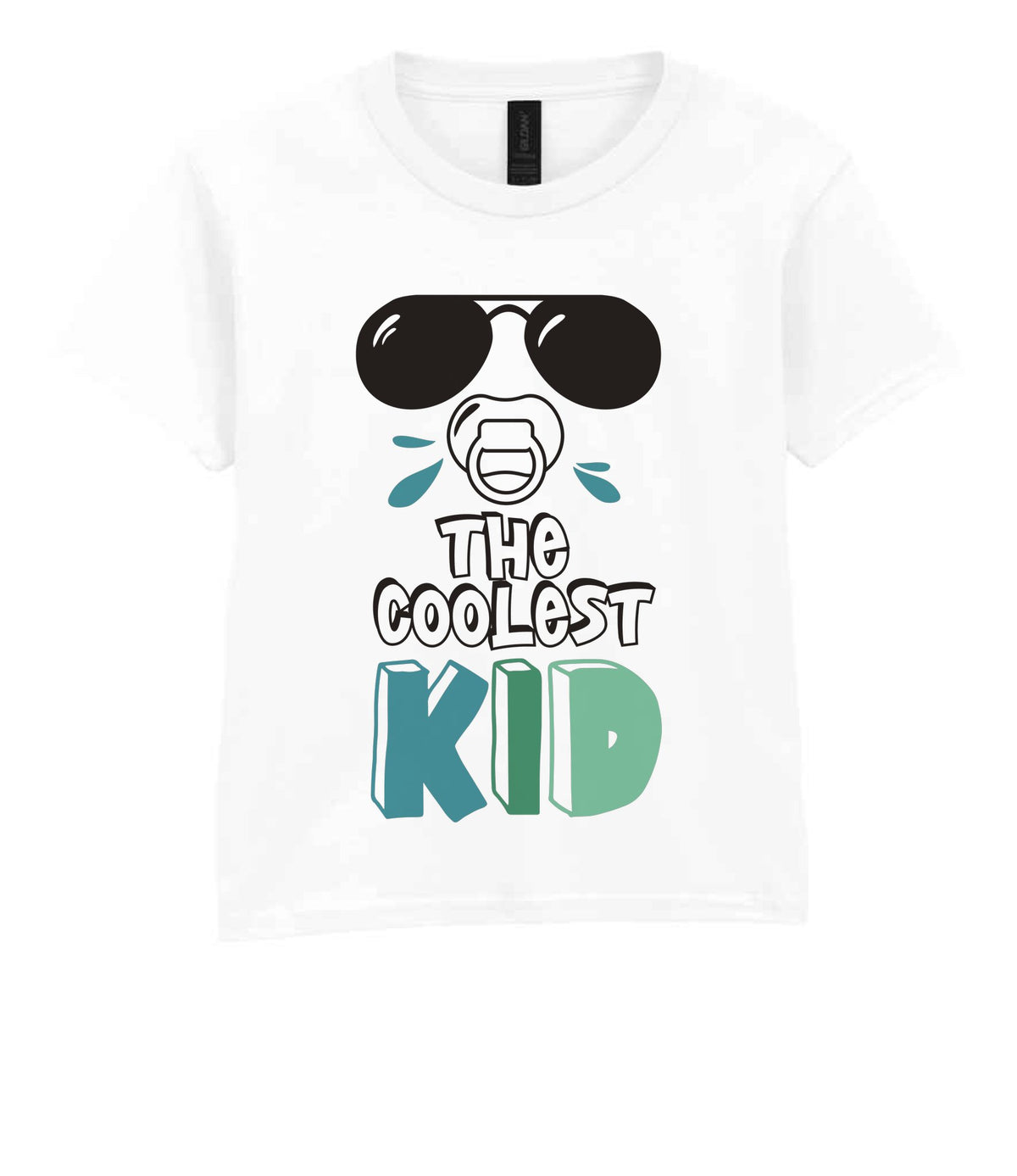 The Coolest Kid t-shirt in white