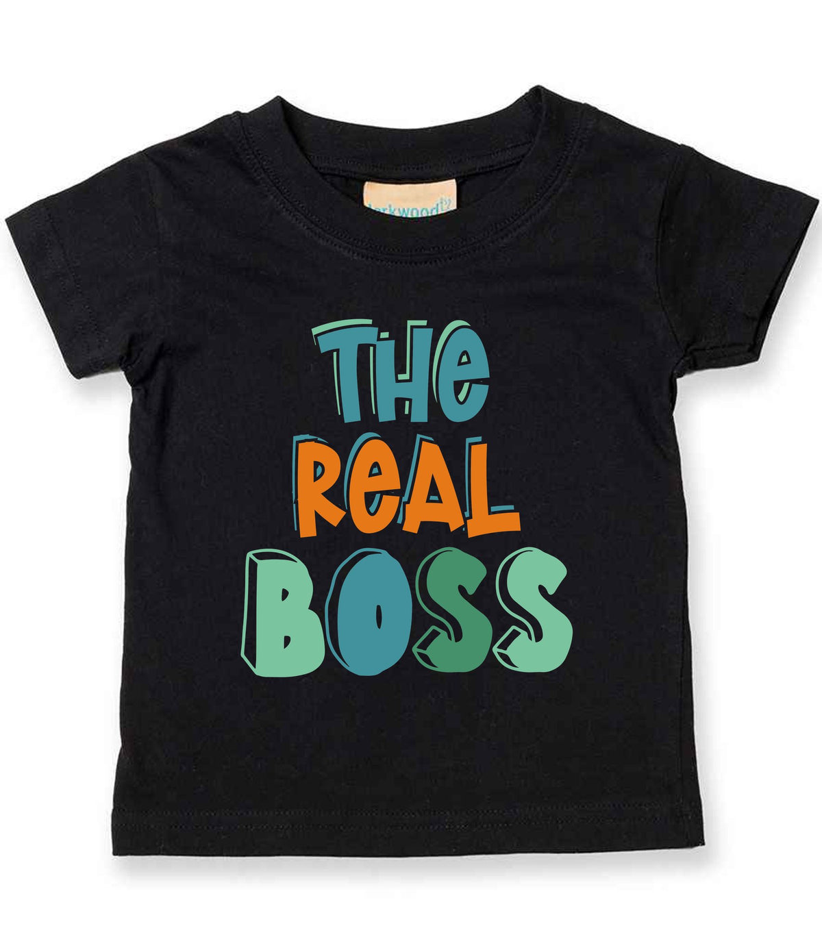 The Real Boss t-shirt in black