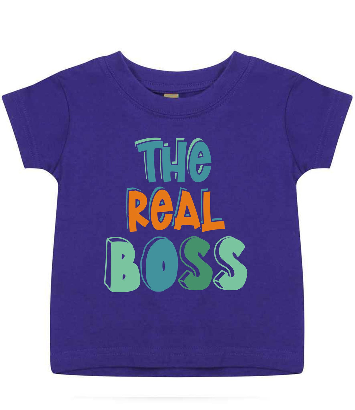 The Real Boss t-shirt in purple