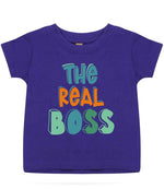 The Real Boss t-shirt in purple