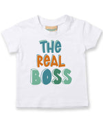 The Real Boss t-shirt in white