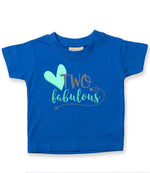 TWO Fabulous t-shirt in royal blue