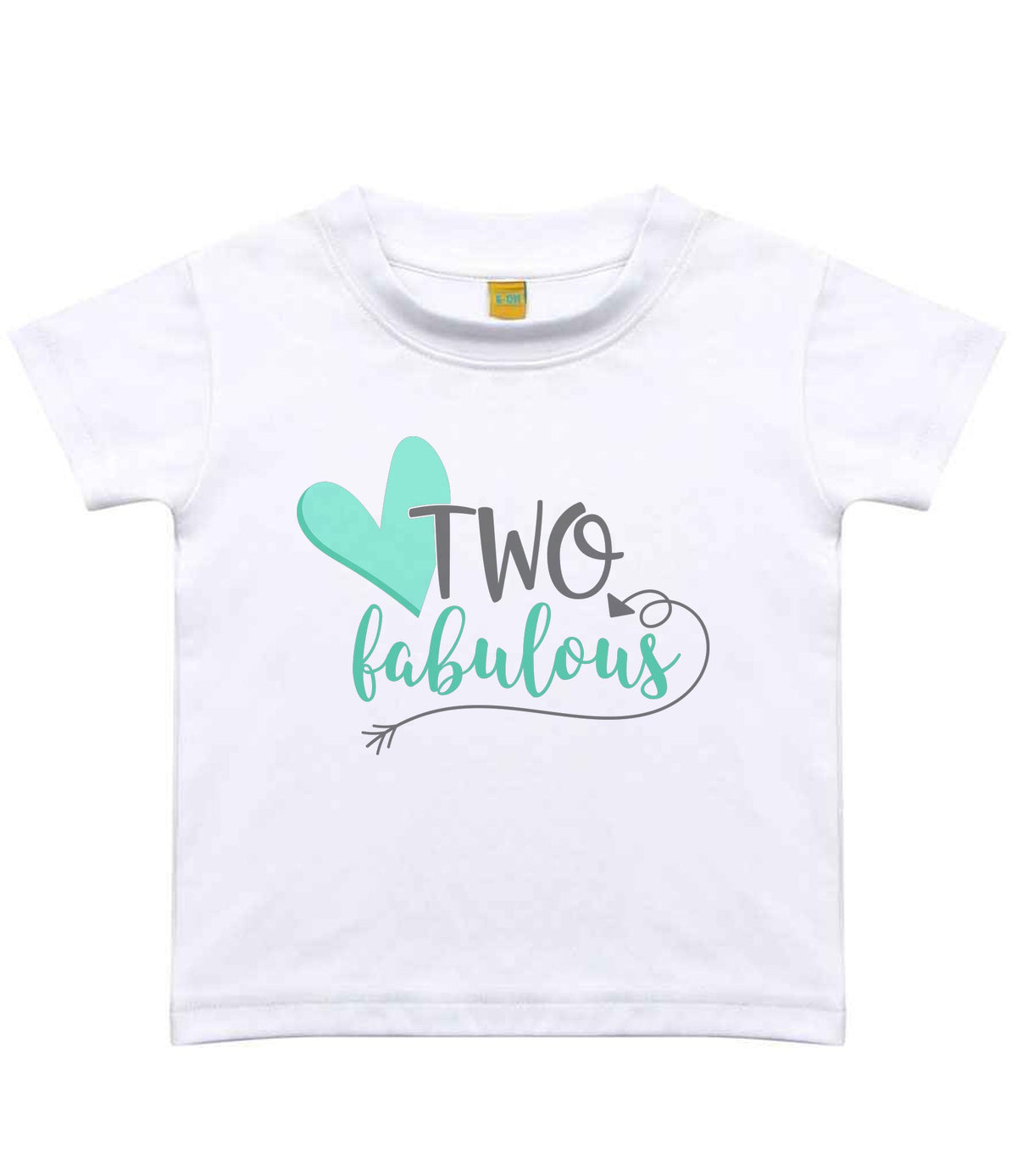 TWO Fabulous t-shirt in sublimation white