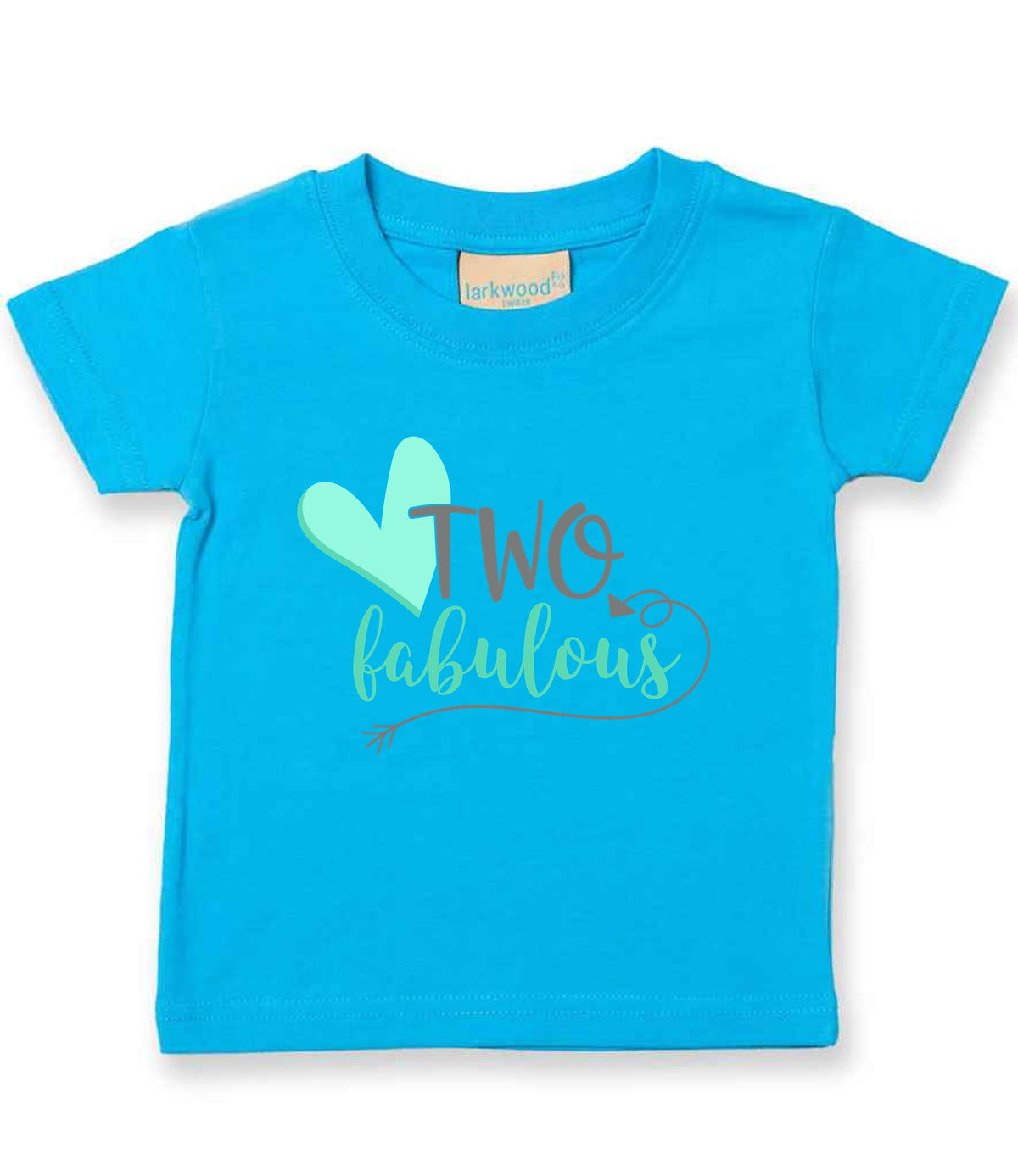 TWO Fabulous t-shirt in turquoise blue