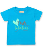 TWO Fabulous t-shirt in turquoise blue