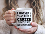 Wanted a Paycheck standard mug in white