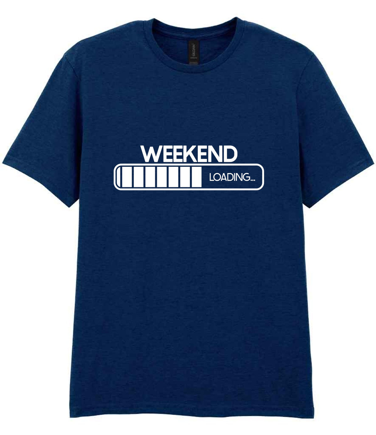Weekend Loading... t-shirt in navy