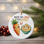 You're the Carrot to My Hummus hanging decoration in standard