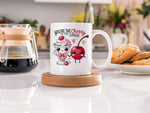 YOU'RE THE Cherry TO MY SUNDAE standard mug in white