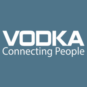 Vodka Connecting People - Softstyle™ adult ringspun t-shirt Design