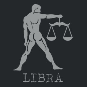 Libra in Silver - Softstyle™ youth ringspun t-shirt Design