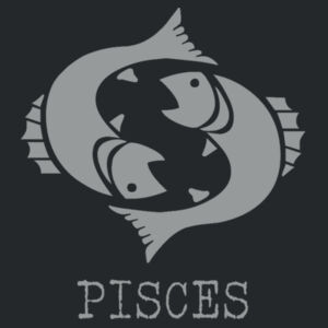 Pisces in silver - Softstyle™ adult ringspun t-shirt Design