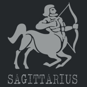Sagittarius in silver - Softstyle™ women's ringspun t-shirt Design