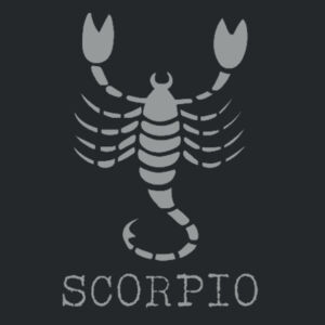 Scorpio in silver - Softstyle™ women's ringspun t-shirt Design