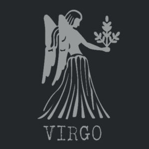 Virgo in silver - Softstyle™ women's ringspun t-shirt Design